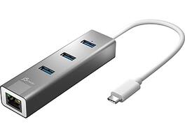 j5create - 3-Port USB Type-C Hub, (JCH474) - Space Gray