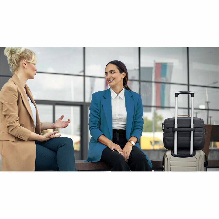 Alt View 1. Dell - Dell EcoLoop Premier Carrying Case (Briefcase) for 14" to 16" Notebook - Black - TAA Compliant - Scratch Resistant - Black.