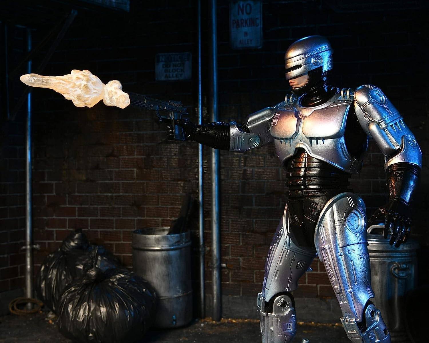 NECA RoboCop Ultimate 7 Inch Action Figure | RoboCop Silver