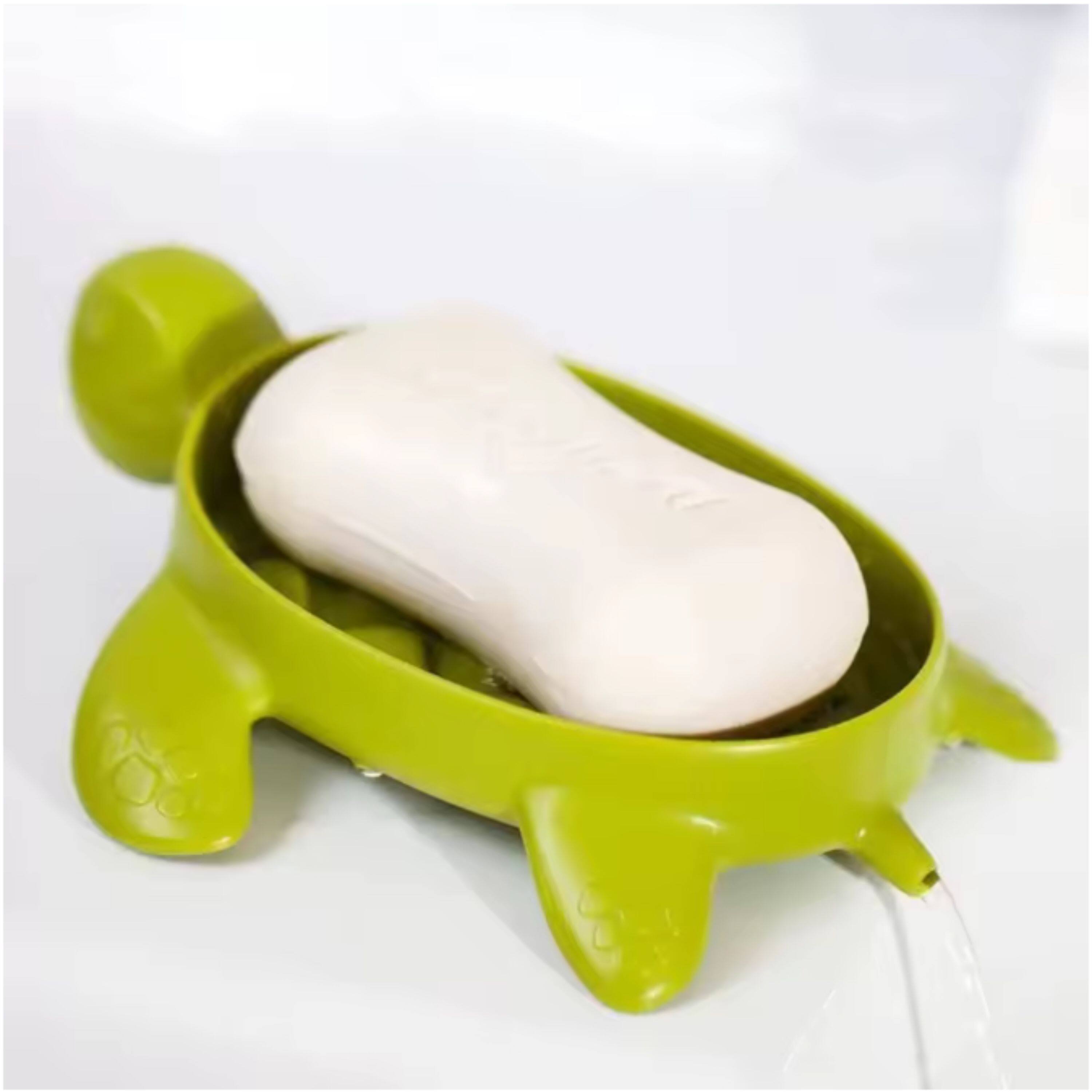 Angle. Kitcheniva - Self-Draining Turtle Soap Dish 1 Pcs.