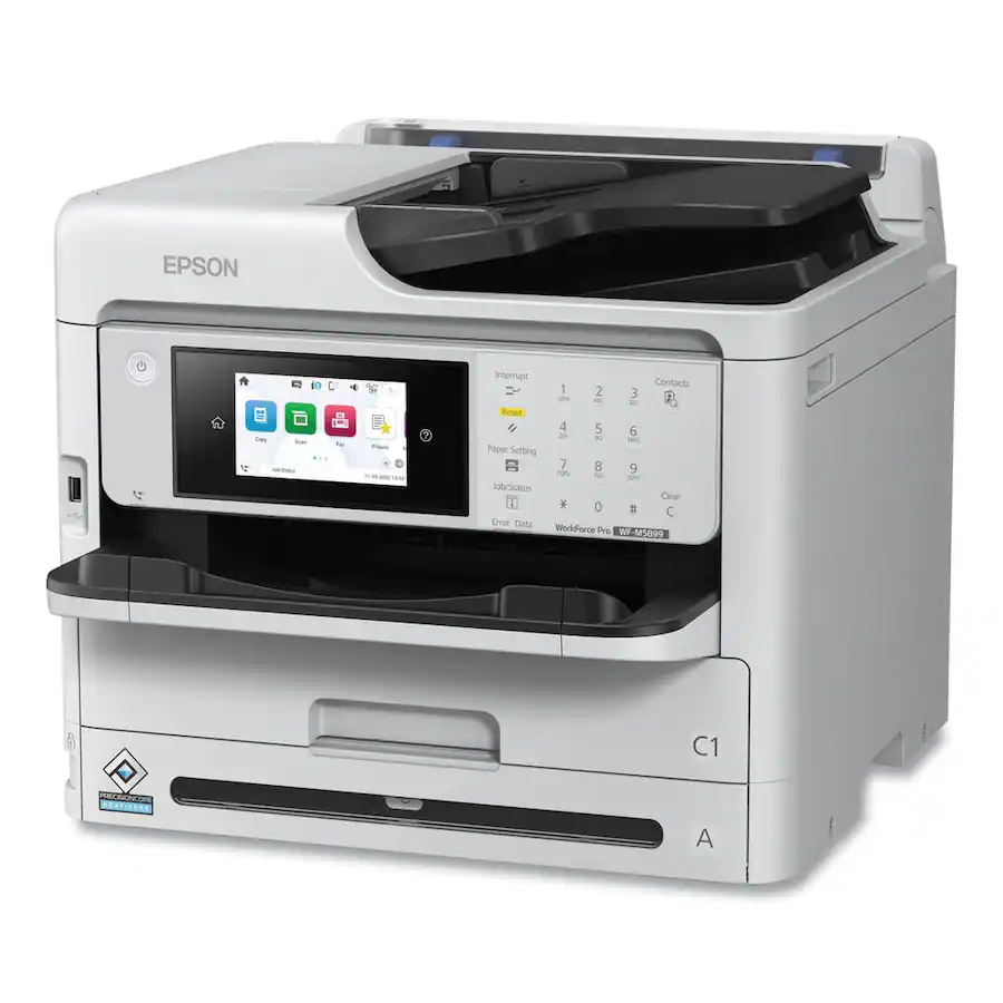 5899 Epson WorkForce Pro WF M5899 Wired & Wireless Inkjet Multifunction ...