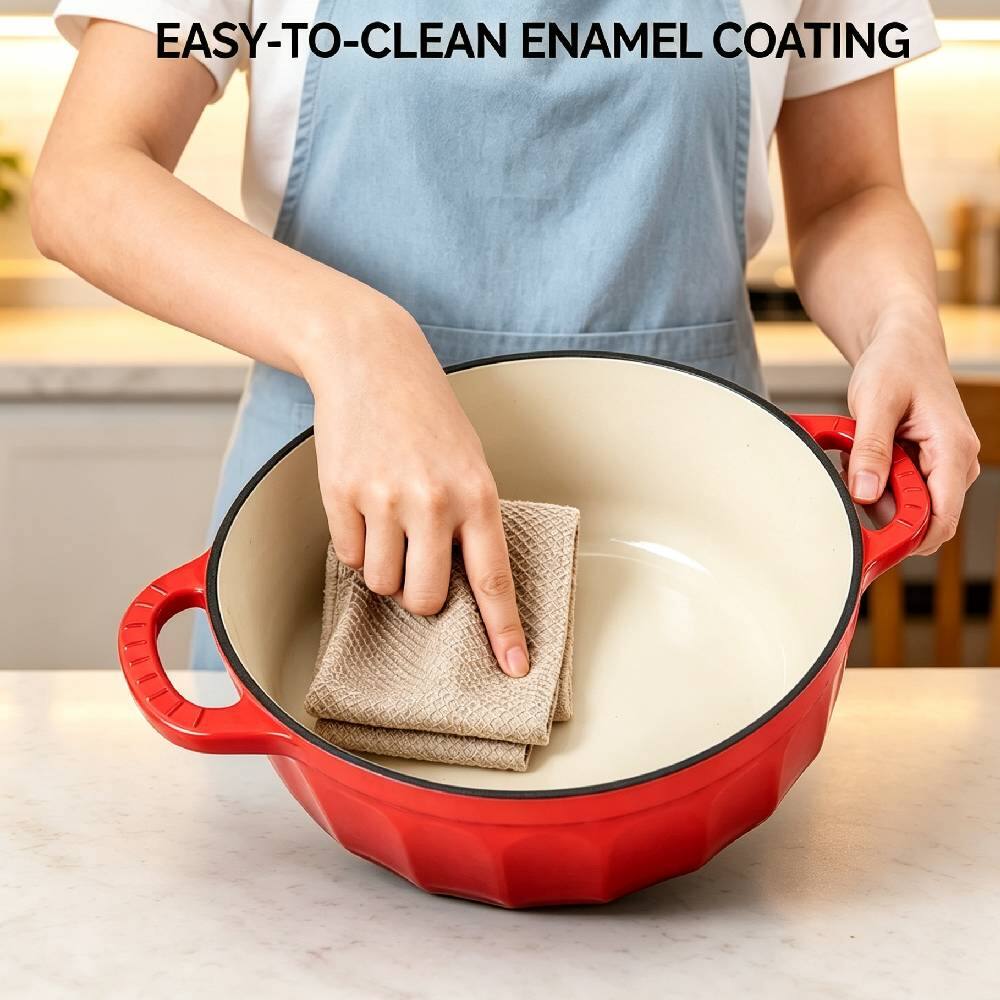EASY-TO-CLEAN ENAMEL COATING