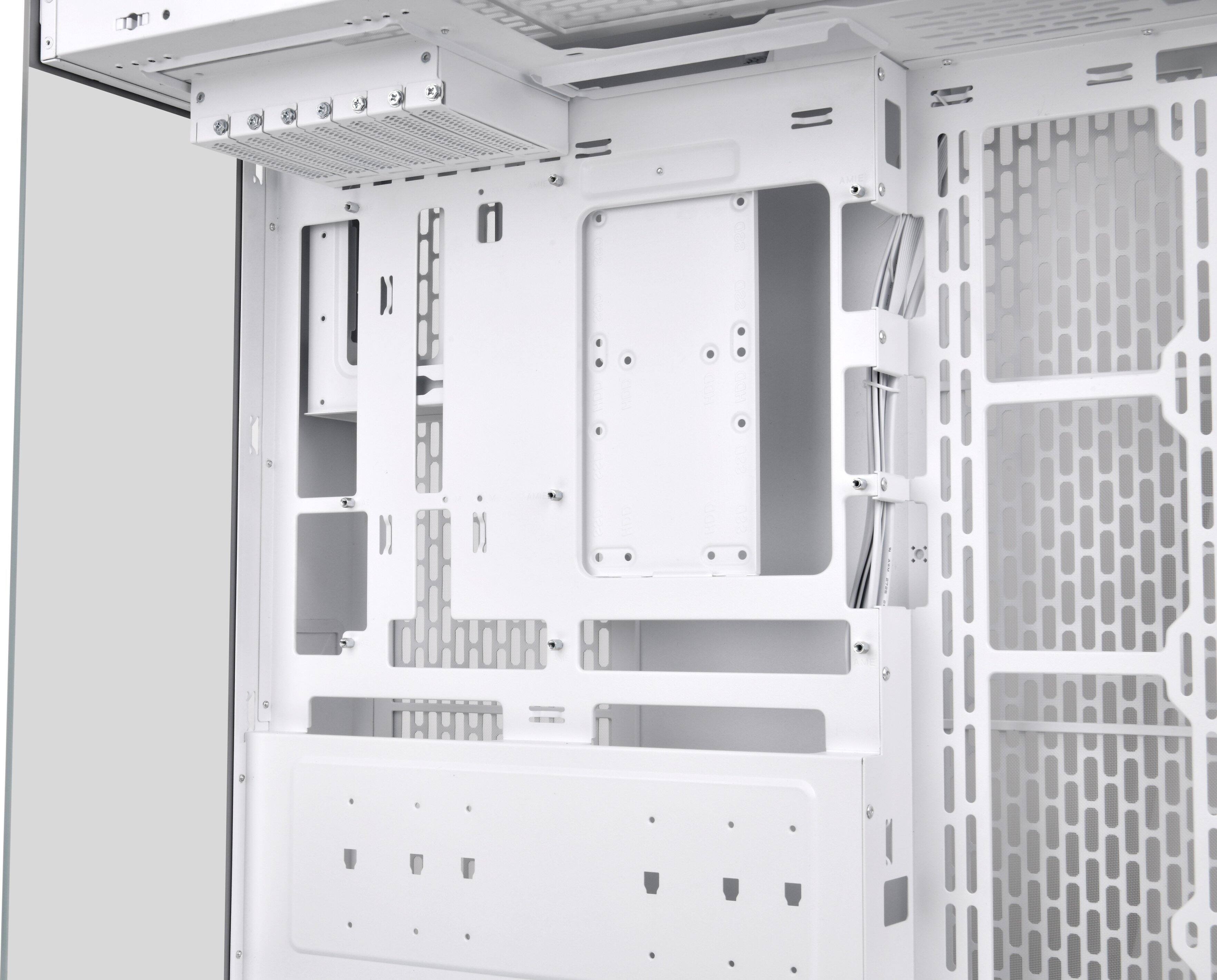 Alt View 24. Thermaltake - CTE E550 TG Mid Tower ATX PC Case - Snow.