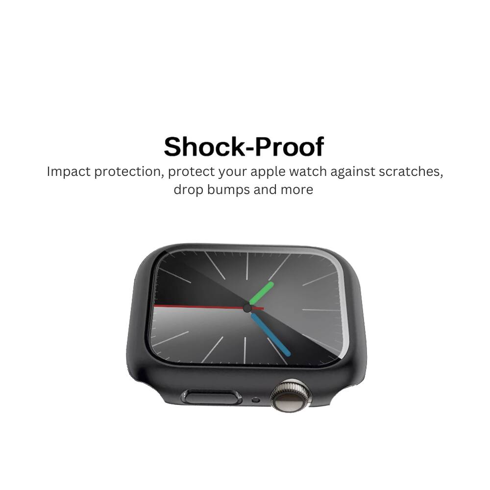 Shock-Proof
Impact protection, protect your apple watch against scratches, drop bumps and more