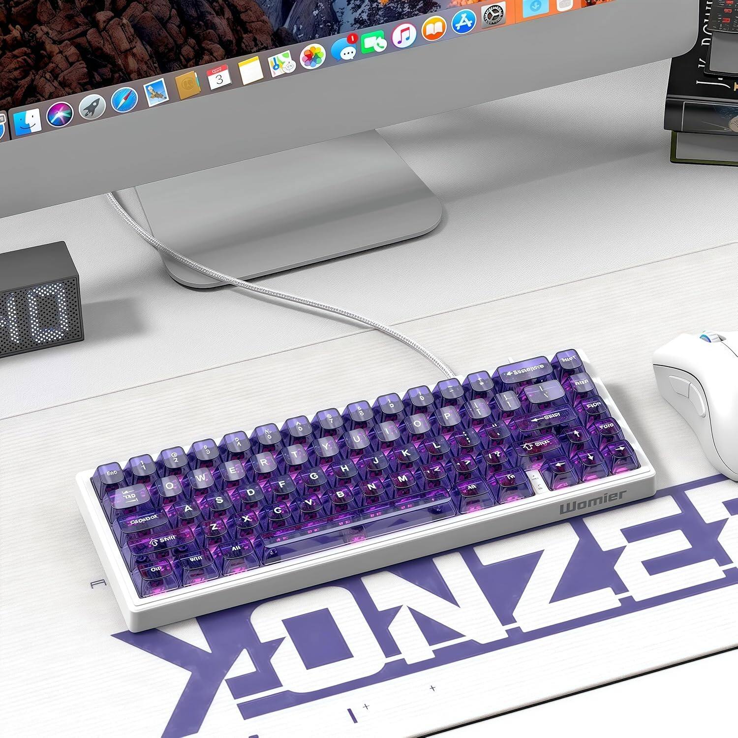 Womier M68HE 65% Wired Gaming Magnetic Hall Effect Keyboard with