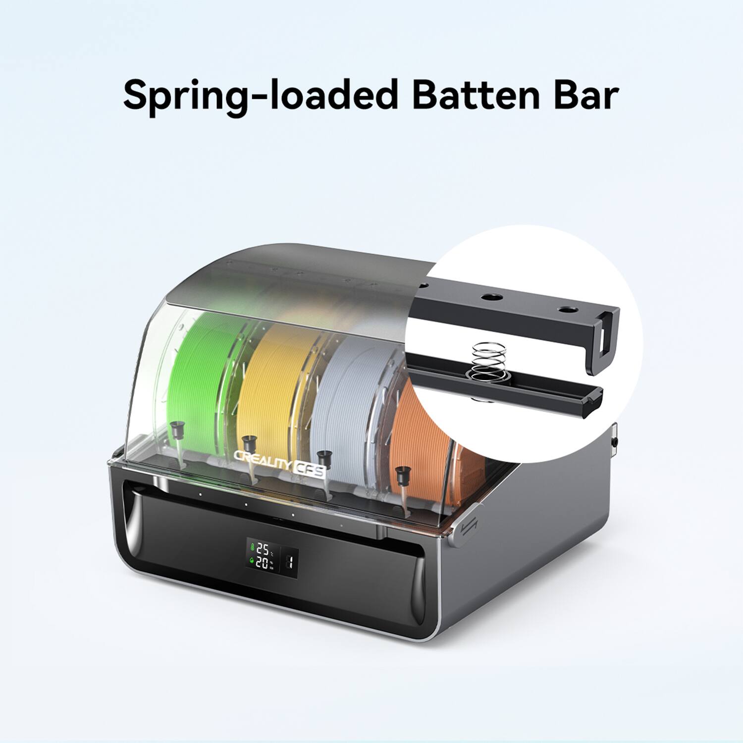 Spring-loaded Batten Bar CREALITYCFS CFS I 25 - a 20: I