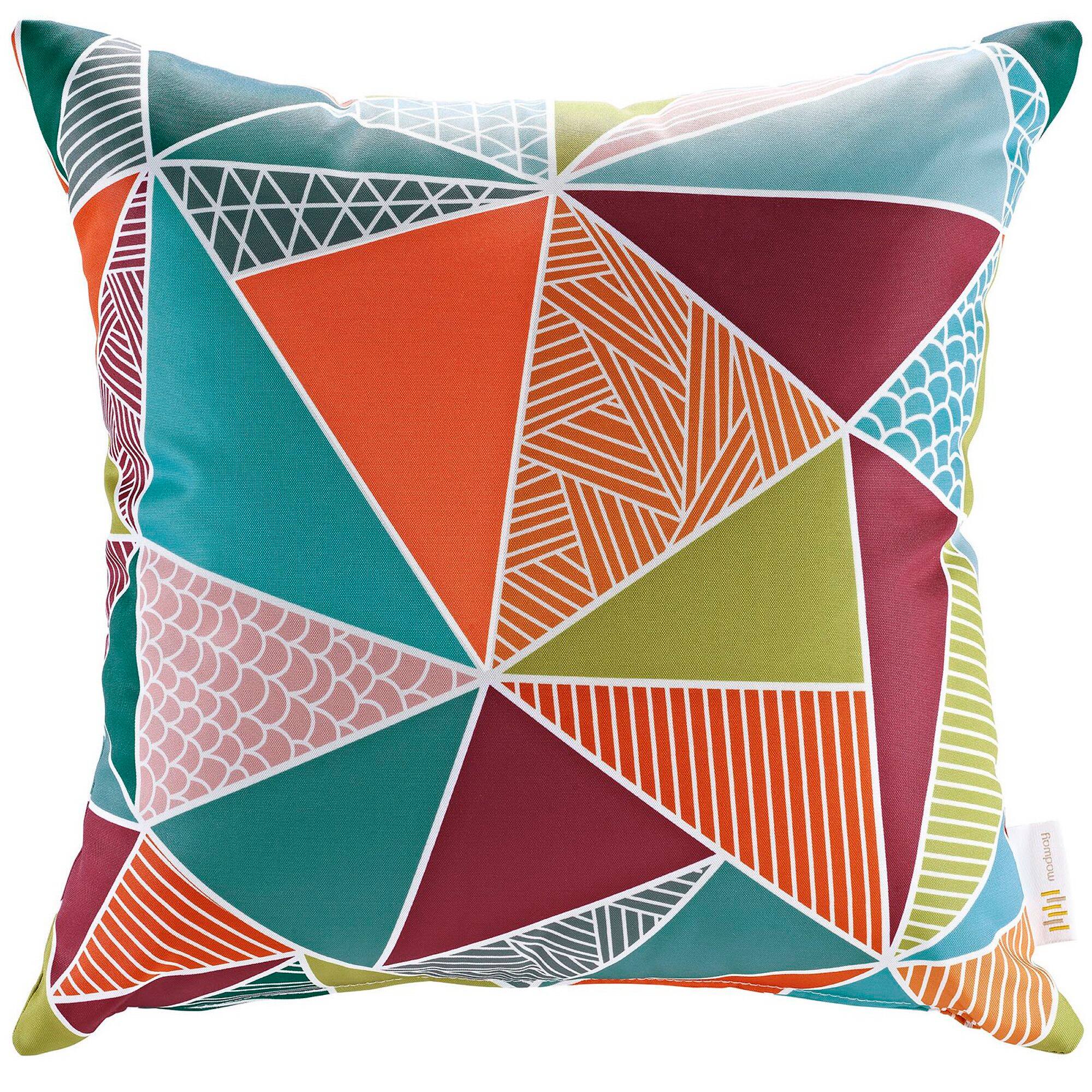 Angle. Modway - Modway 2 Piece Outdoor Patio Pillow Set by Modway - Mosaic.