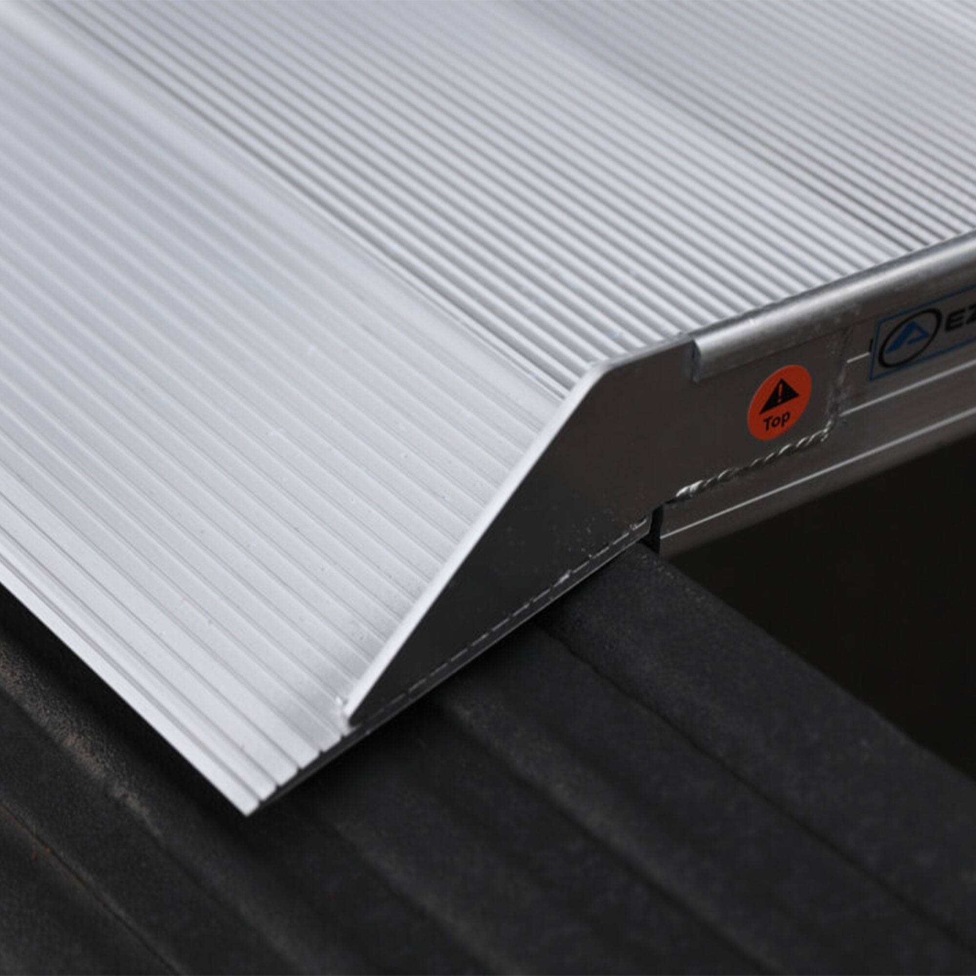 Alt View 7. EZ-ACCESS - EZ-ACCESS TRAVERSE 4 Foot Walk Ramp w/Textured Surface & Hook/Strap Attachment - GREY.