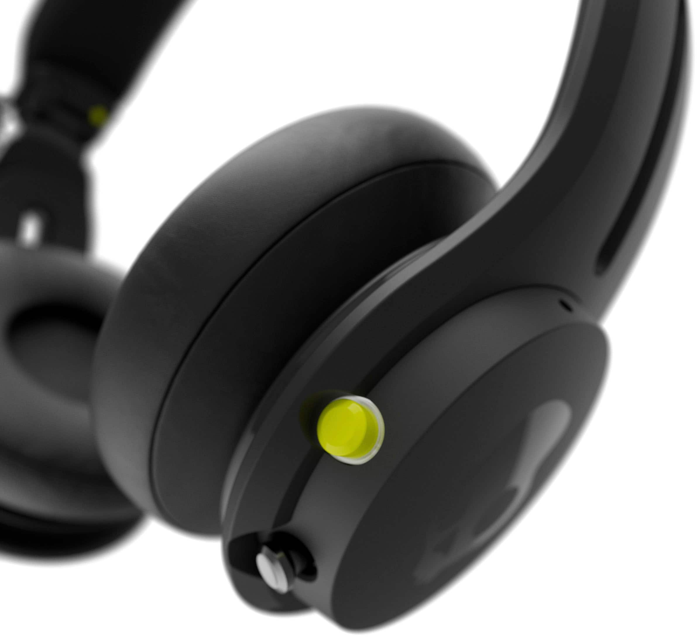 Alt View 11. Skullcandy - Icon ANC Over-the-Ear Noise Canceling Wireless Headphones - Black.