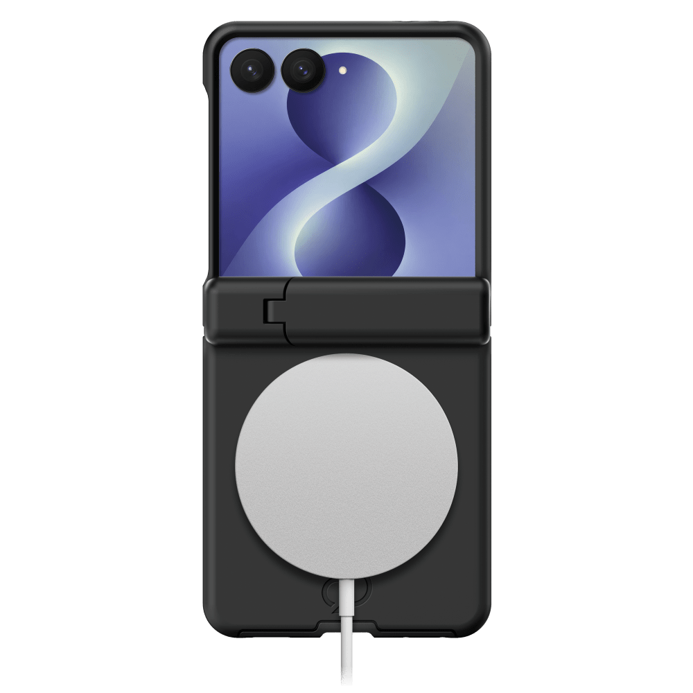 Alt View 4. Nimbus9 - Nimbus9 - Cirrus 3 MagSafe Case with Hinge Protection for Samsung Galaxy Z Flip8 - Black - Black.