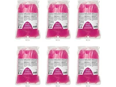 Betco - Liquid Hand Soap Refill for 11229-00 Dispenser, Clean Bouquet Scent, 6/Carton - Pink