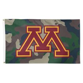 WinCraft - Minnesota Golden Gophers 3' x 5' Single-Sided Deluxe Camo Flag - Camouflage