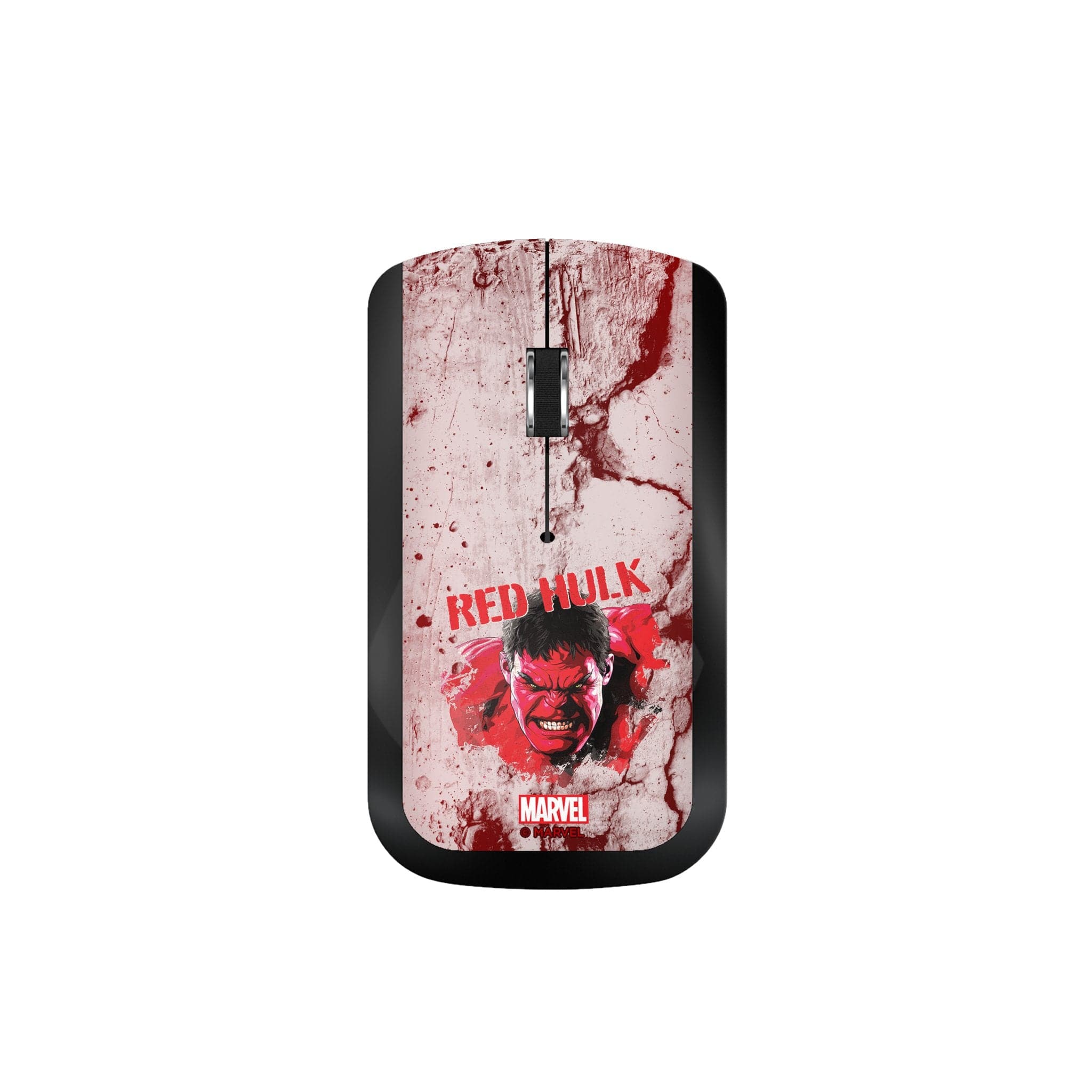 Photos - Mouse MARVEL Keyscaper -  Badge Wireless  - Wireless - Red Hulk K110MS 