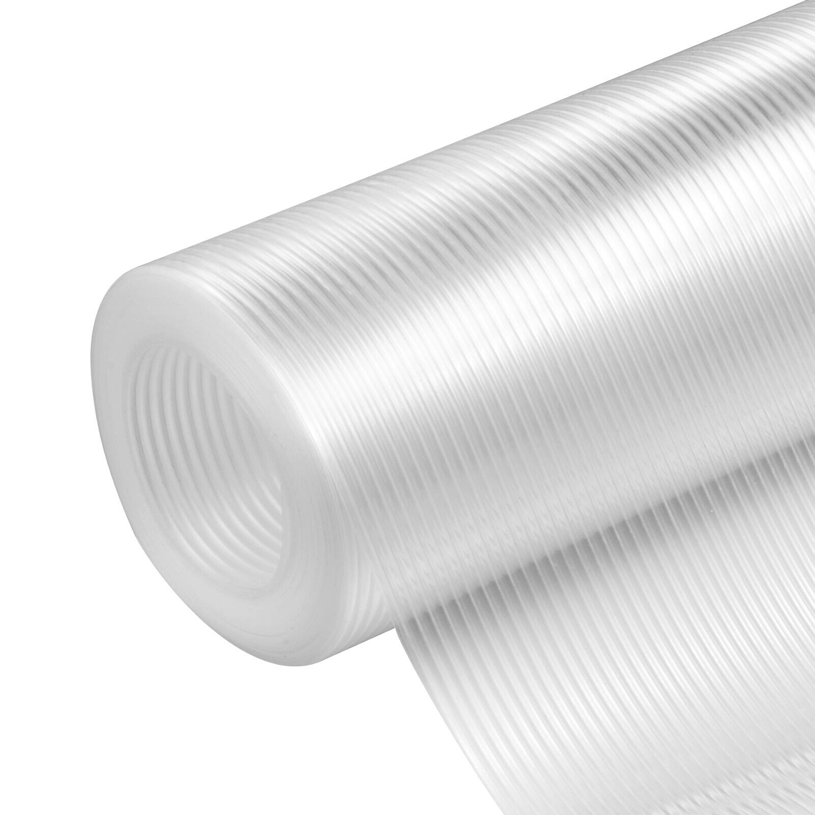 Front. VEVOR - Drawer and Shelf Liner for Kitchen Cabinet, Non-Adhesive Non-Slip Thick Refrigerator Liners, Waterproof Shelf Paper - Clear.