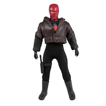 Front. Mego - Mego DC Red Hood 8 Inch Action Figure - Black/Red.