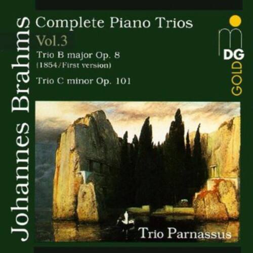 Johannes Brahms  
Complete Piano Trios Vol.3  
Trio B major Op. 8 (1854/First version)  
Trio C minor Op. 101  

Trio Parnassus  

DG GOLD