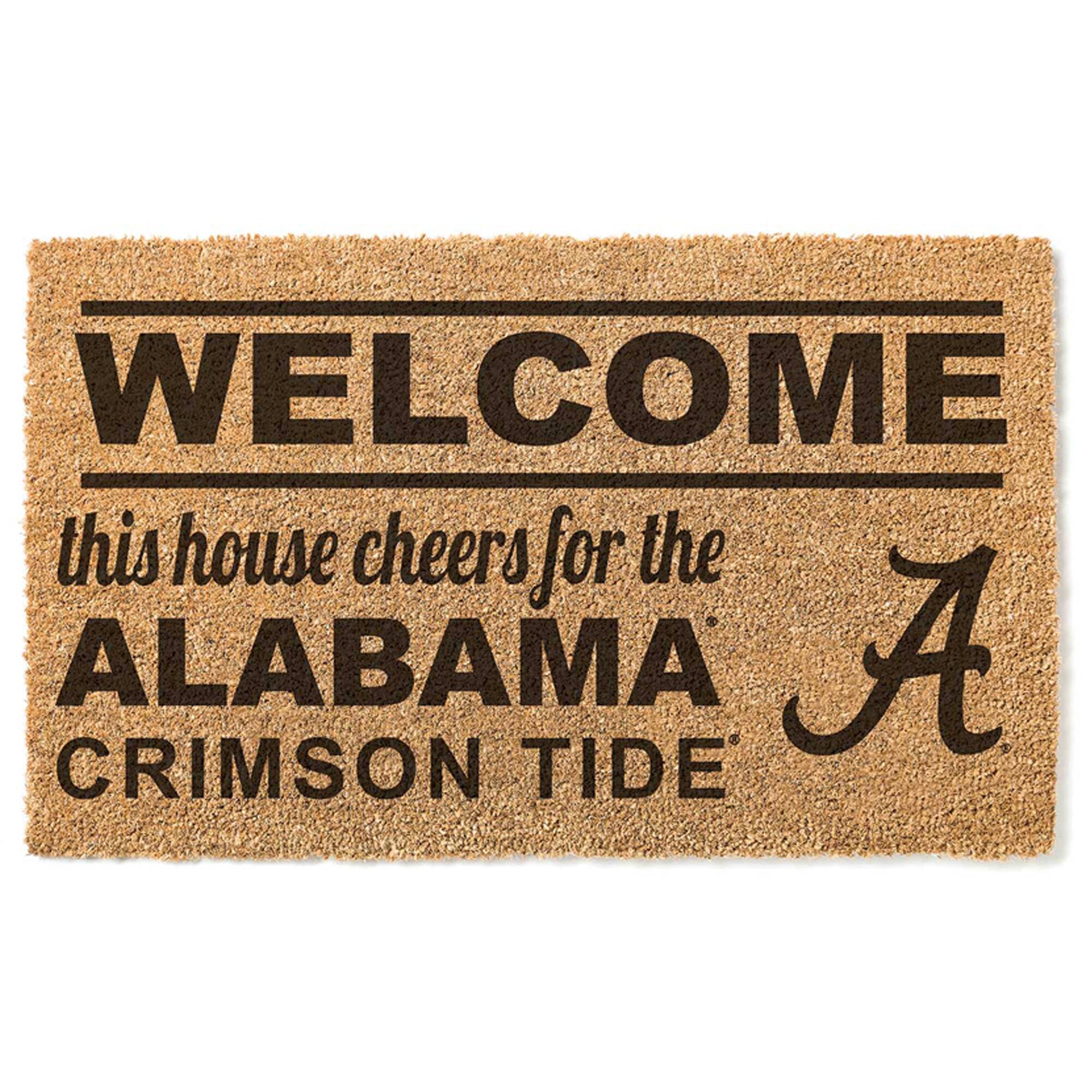Alabama Crimson Tide 18" x 30" Welcome Doormat