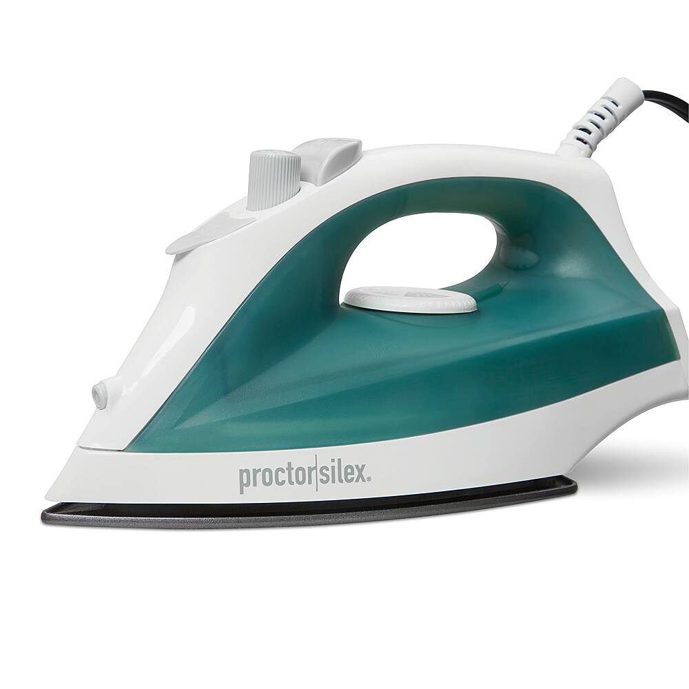 Alt View 12. Proctor Silex - Steam Iron with Nonstick Soleplate - WHITE.