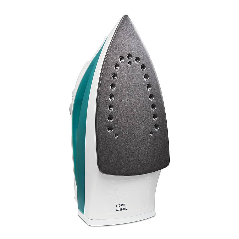 Left. Proctor Silex - Steam Iron with Nonstick Soleplate - WHITE.