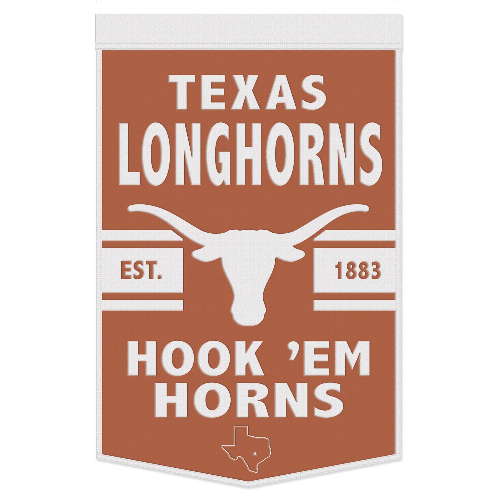 WinCraft - Texas Longhorns 24" x 38" Slogan Banner - Multicolor