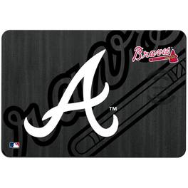 Keyscaper - Atlanta Braves Wireless Charger and Mouse Pad - Multicolor