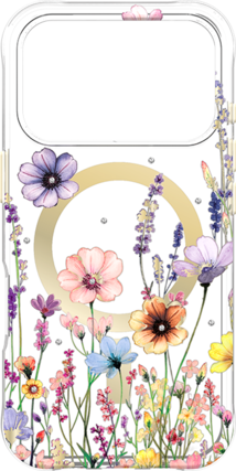 Front. Body Glove - Karma by Body Glove Fairytale Floral MagSafe Case - iPhone 17 Pro - Fairytale Floral.