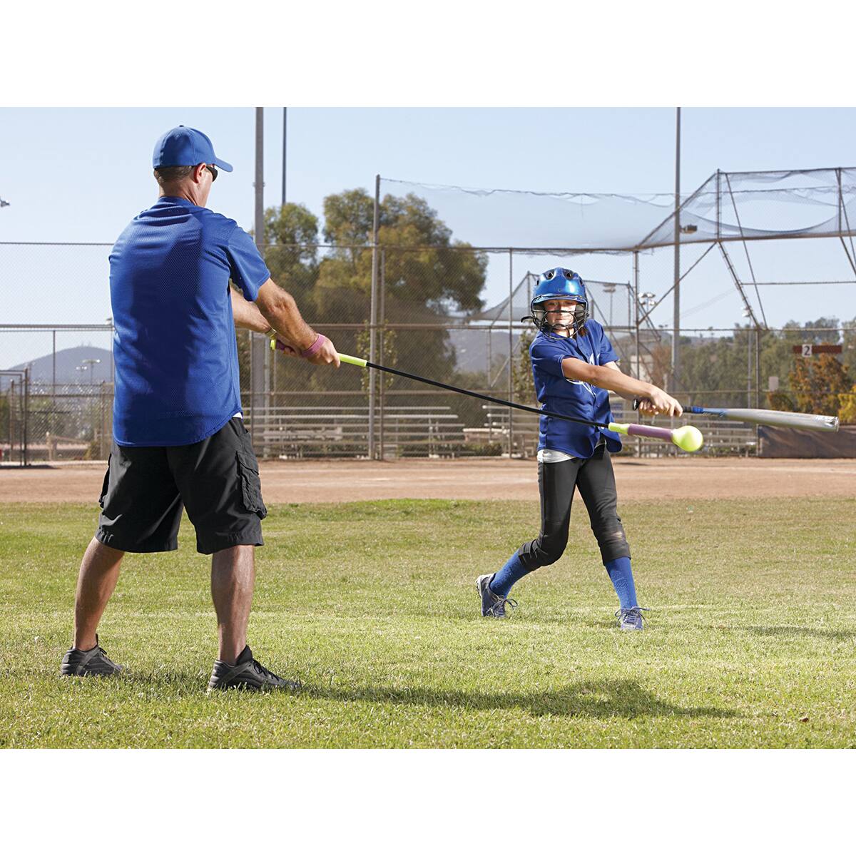 Alt View 2. SKLZ - SKLZ 58" Softball Target Swing Trainer - Black.