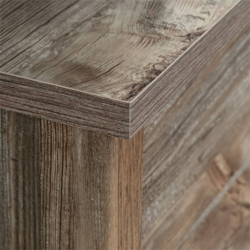 Alt View 5. HTUTWOO - Lateral File Cabinet - 1-2 Drawers, Open Storage Space, Full Extension Slides, Coastal Style, 32.44"L[Assembly Required] - Brown.