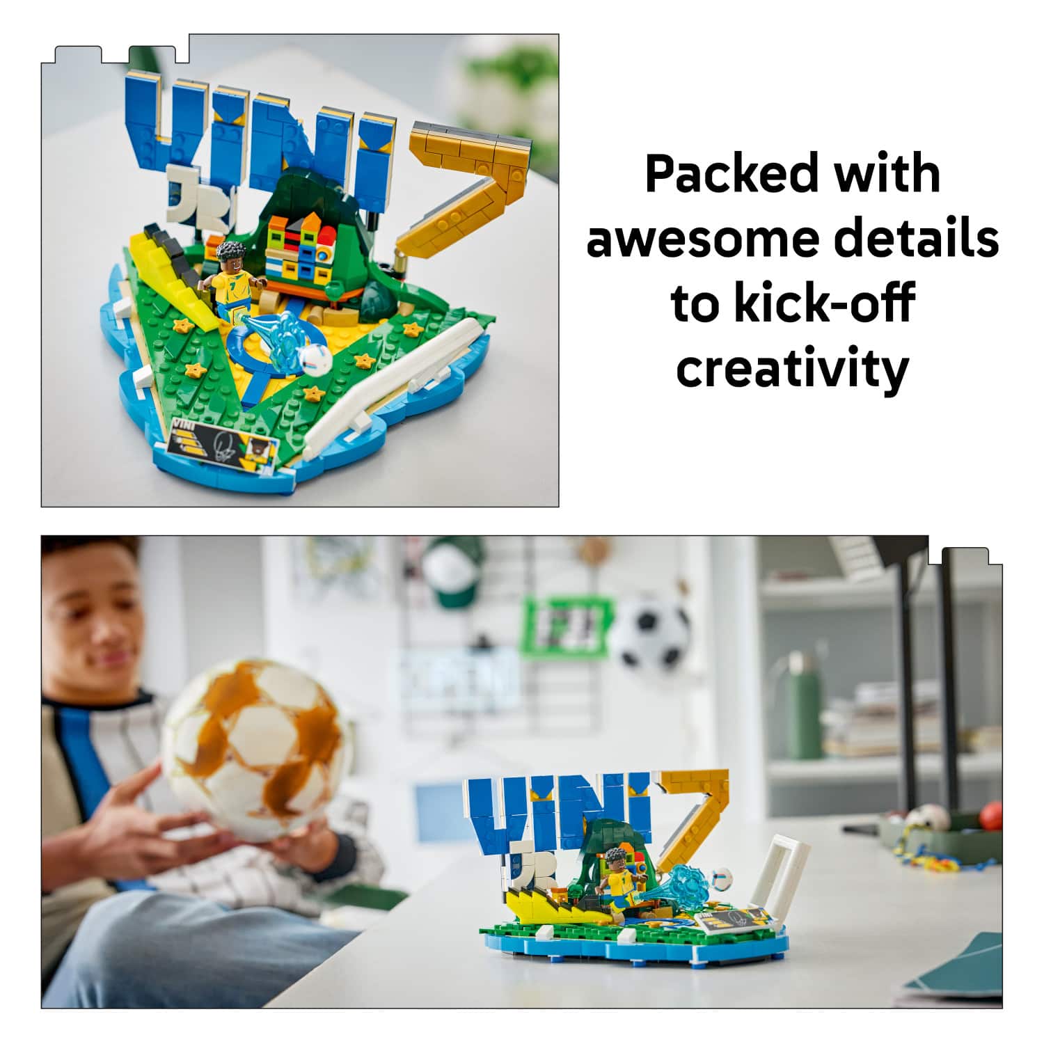 LEGO Editions Vini Jr. – Soccer Highlights 43027 6590624 - Best Buy