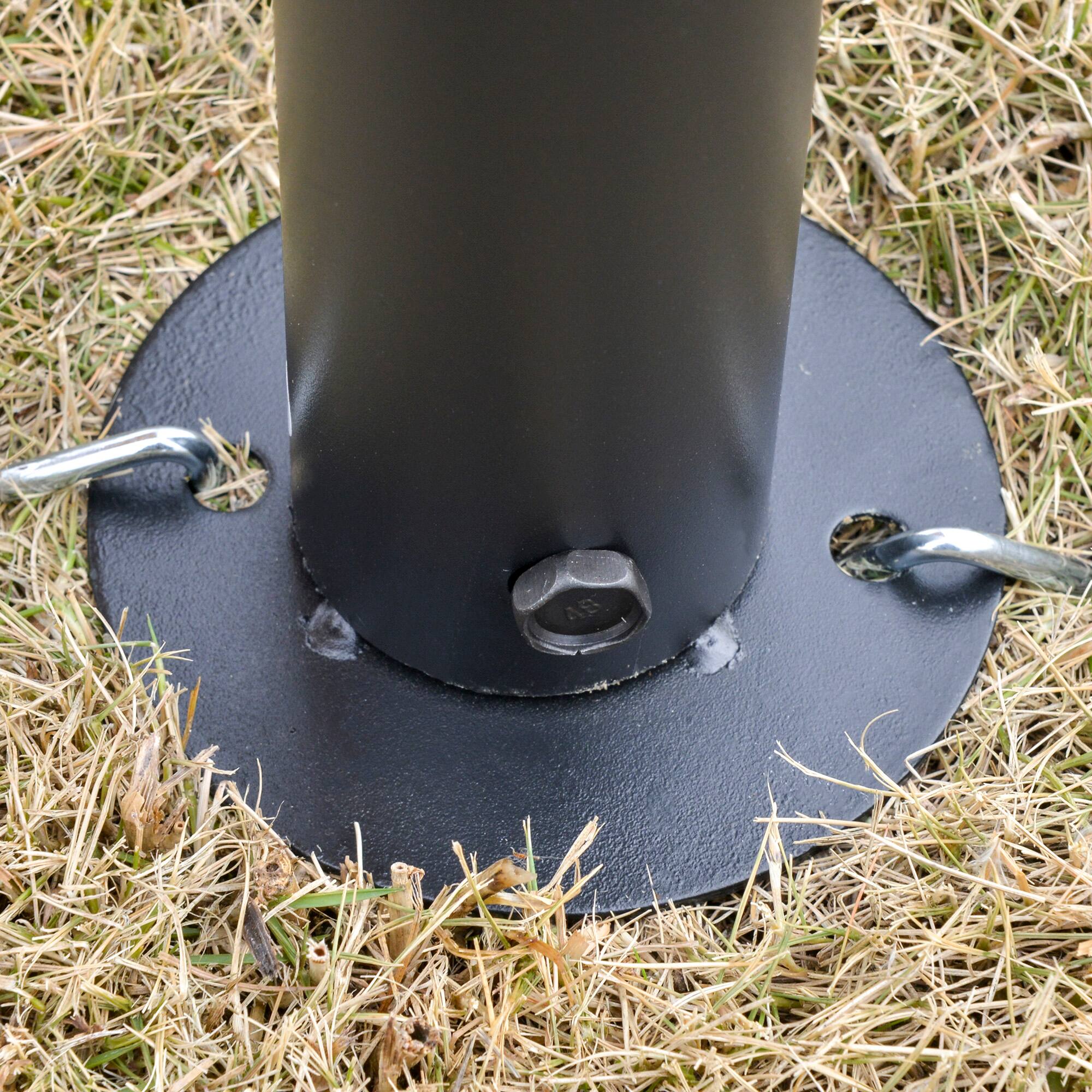 Alt View 5. Outsunny - 9' x 10' Outdoor Pergola with Canopy, Patio Sun Shade Shelter Grill Gazebo, for Garden, Backyard, Lawn - Grey.