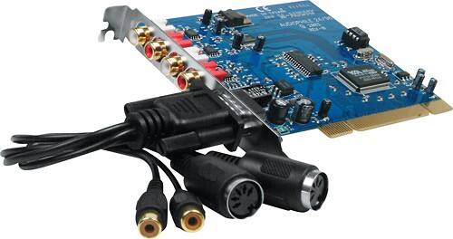 Angle Standard. M-Audio - Audiophile 2496 Audio Card.