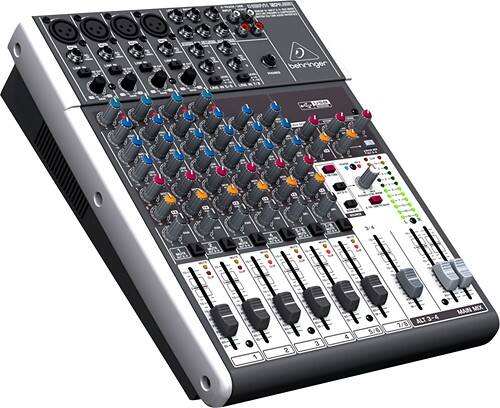 Angle Standard. Behringer - XENYX 1204 12-Input 2-Bus Analog Mixer.