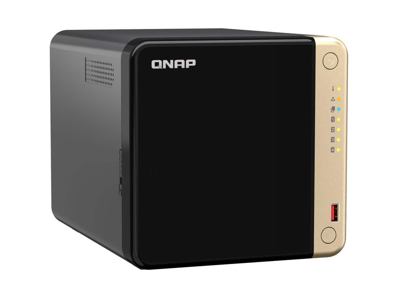 QNAP NAS-464 4ベイNAS 12GB QNAP TS 464 8G US 4 Bay Diskless Storage System TS 464 8G US