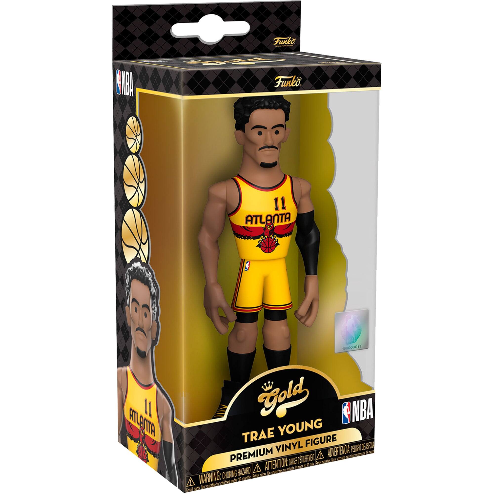 Funko - Trae Young Atlanta Hawks GOLD Premium Vinyl Figure Mystery Box - Multicolor