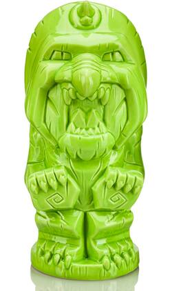Geeki Tikis Masters of the Universe Battle Cat Ceramic Mug | Holds 14 Ounces - Green