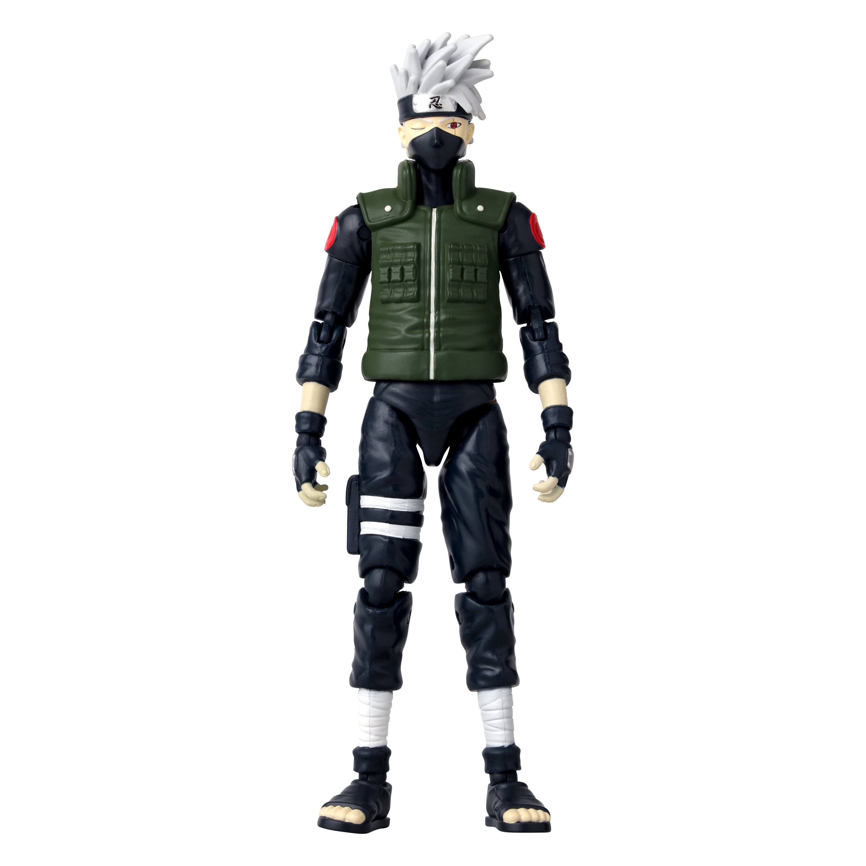 Alt View 1. Bandai - Anime Heroes - Naruto - Hatake Kakashi Fourth Great Ninja War Action Figure - Multi.