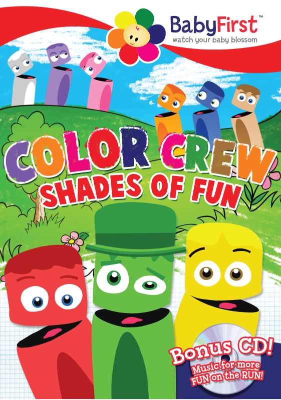 Customer Reviews: BabyFirst: Color Crew Shades of Fun [CD/DVD] [DVD ...