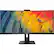 Alt View 3. Philips - Philips Ultrawide 34B1U5600CH 34" Class Webcam UW-QHD Curved Screen LCD Monitor - 21:9 - Textured Black - 34" Viewable - Black.