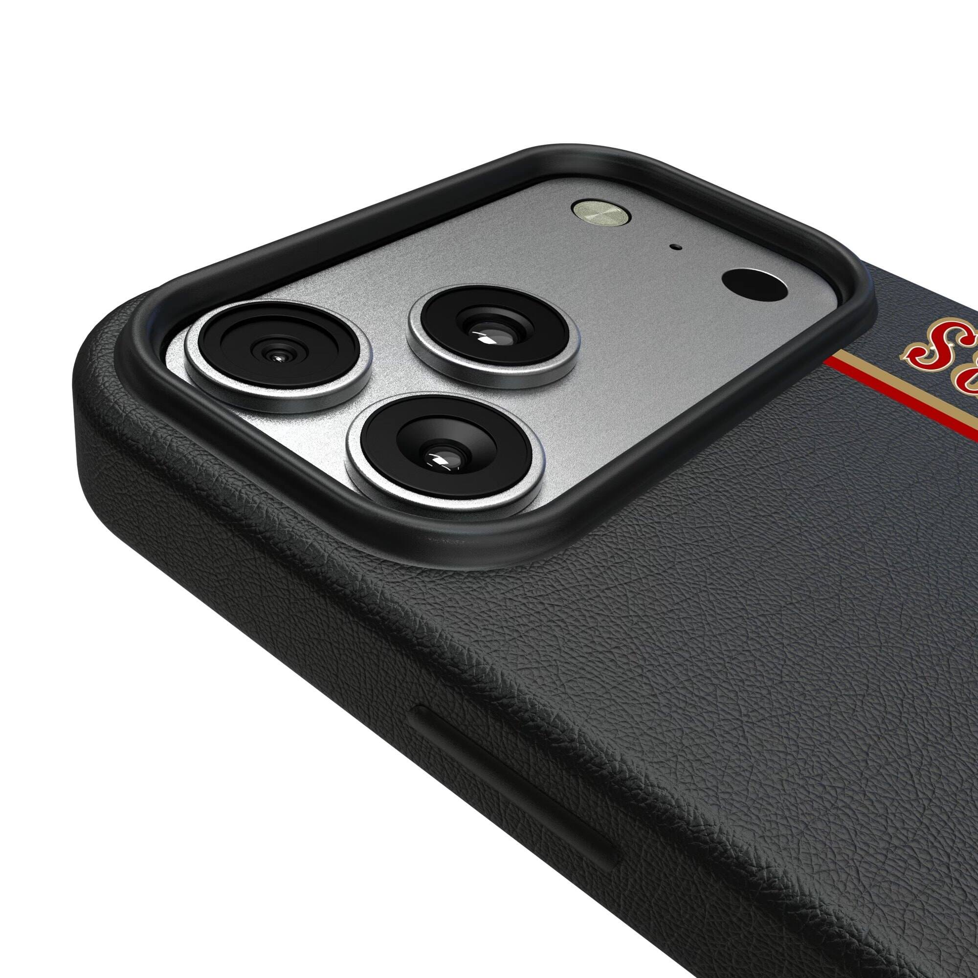 Alt View 2. Keyscaper - San Francisco 49ers iPhone Magnetic Bump Case - 16 - Black.