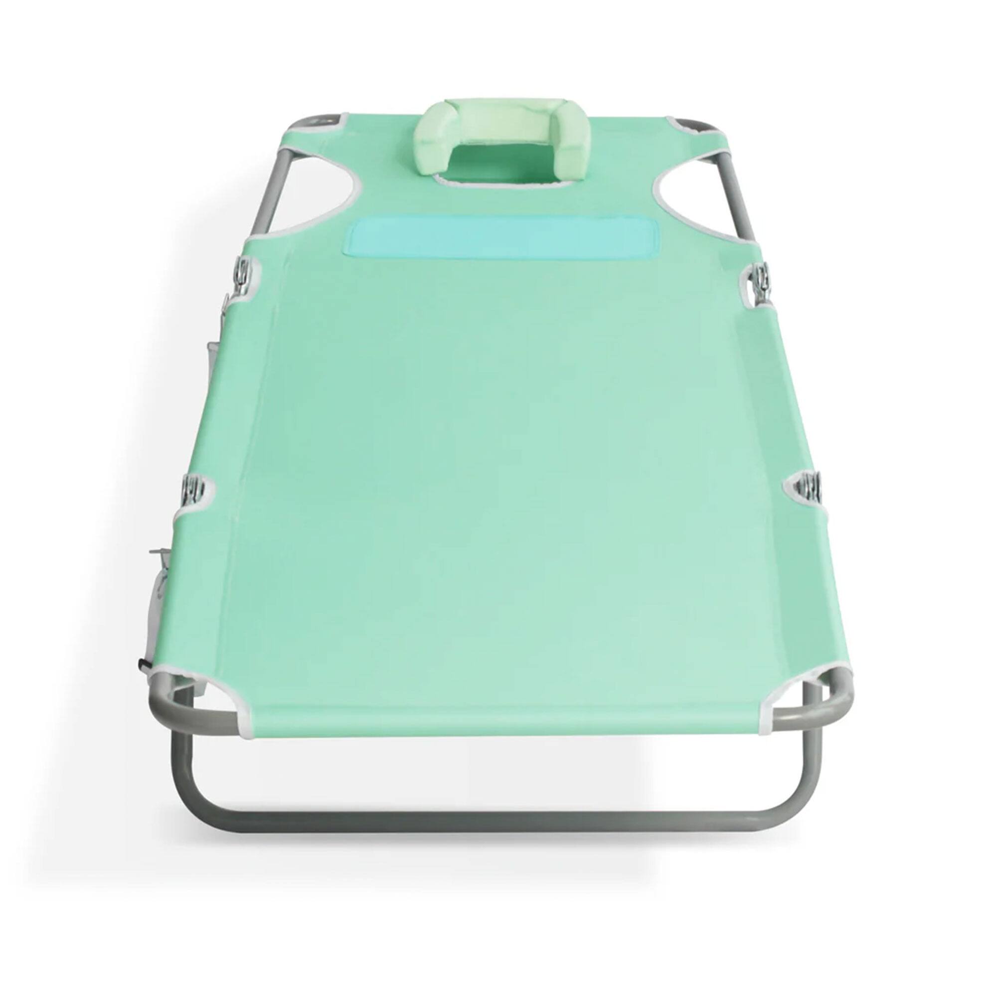 Alt View 8. Ostrich - Ostrich The Ladies Comfort Lounger, Foldable Beach Pool Tanning Chair, Aqua - Aqua.