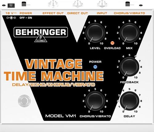 Best Buy: Behringer Vintage Time Machine Pedal for Electric