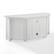 Alt View 5. Crosley Furniture - Camden Corner Fireplace Tv Stand For 50+ Inch Tv - White.