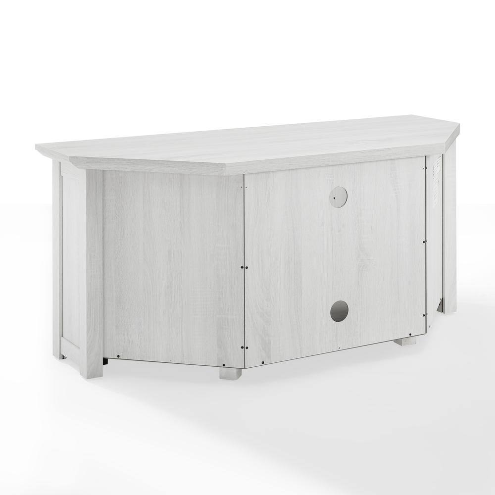 Alt View 5. Crosley Furniture - Camden Corner Fireplace Tv Stand For 50+ Inch Tv - White.