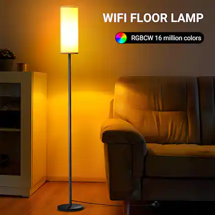 WIFI FLOOR LAMP
RGBCW 16 million colors