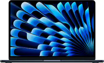 Apple - Refurbished MacBook Air 13-inch Laptop - Apple M4 chip Built for Apple Intelligence - 16GB Memory - 256GB SSD - Midnight