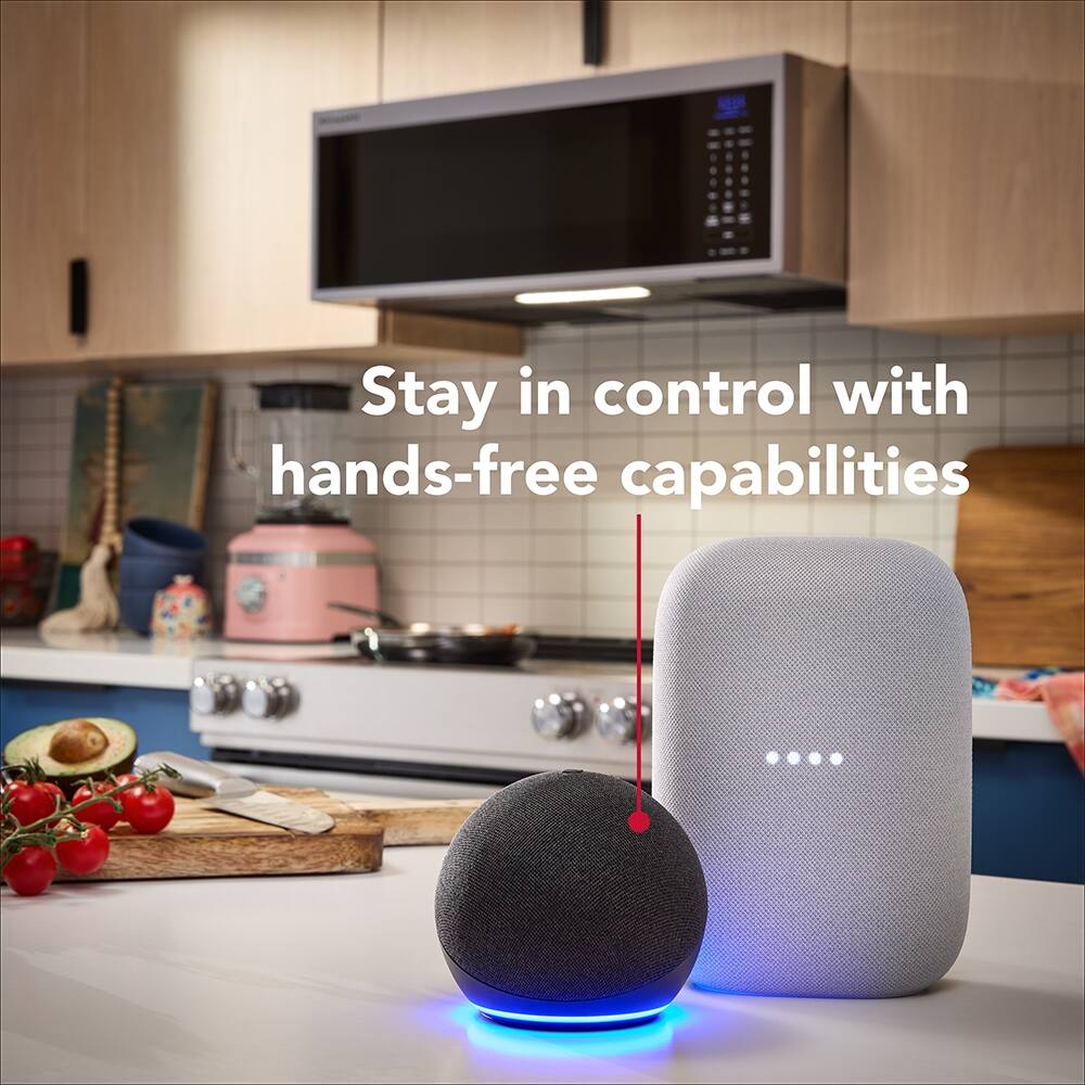 Stay in control with hands-free capabilities.