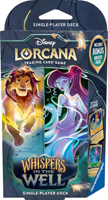 lorcana cards per pack Disney Lorcana: Into the Inklands TCG Trove Awesome Toys & Gifts English Disney Lorcana is a collectible trading card game from Ravensburger with unique game mechanics that feature beloved Disney characterssome familiar Disney Lorcana Trading Card Game