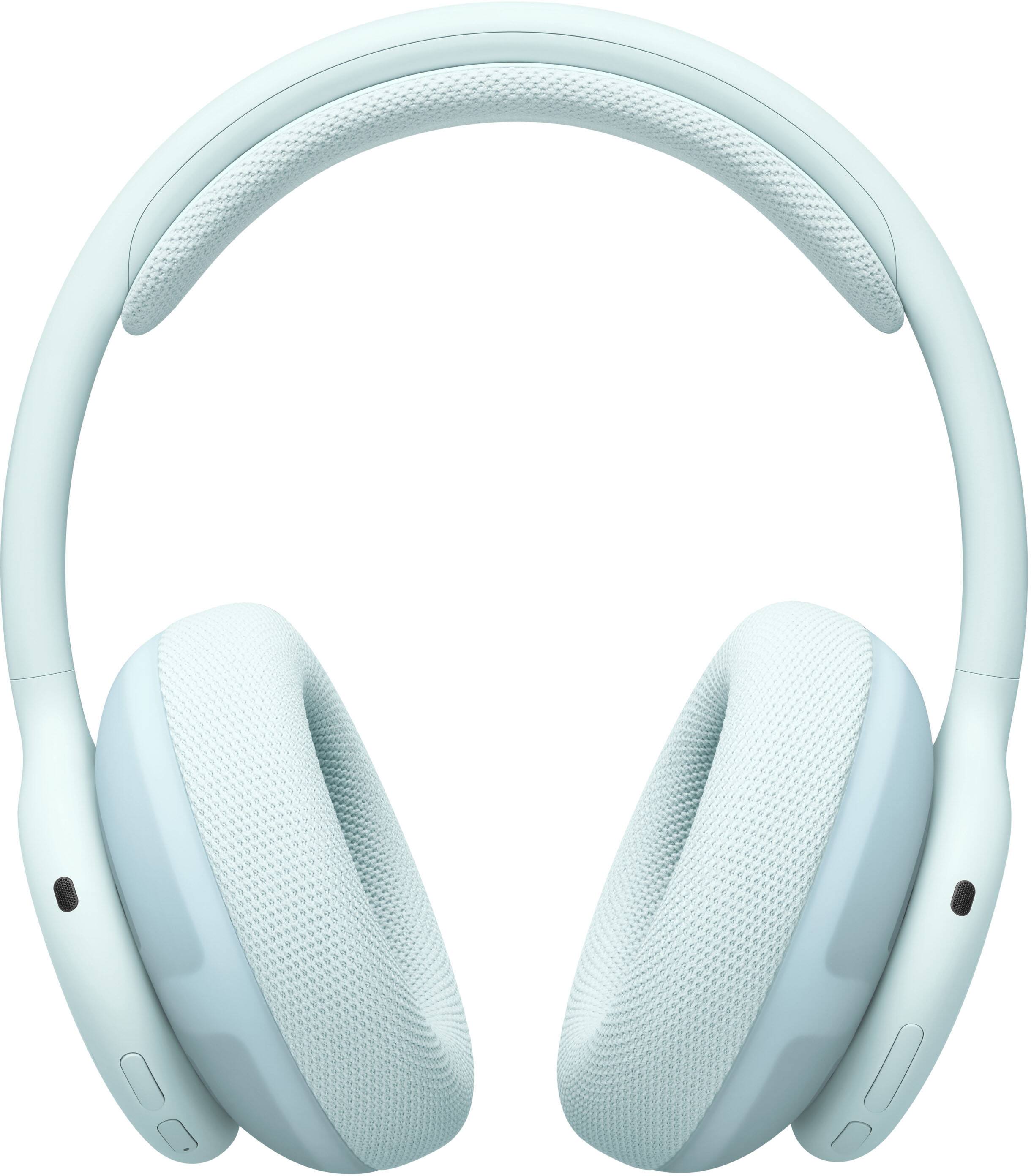 Alt View 3. Beats - Beats 360 Over-the-Ear Headphones - Sky with Sky Performance Knit Cushions - Sky.