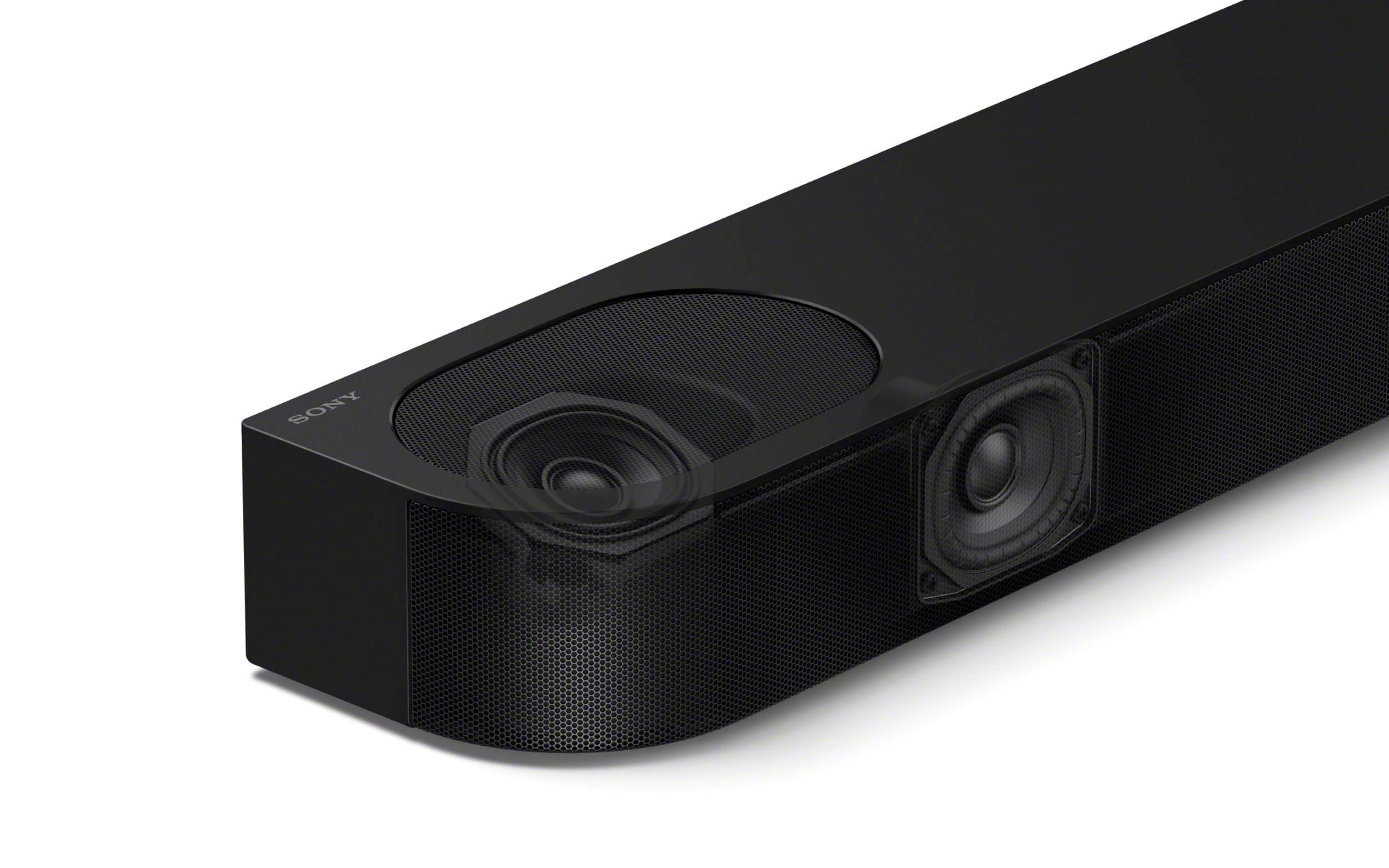 Alt View 2. Sony - Sony BRAVIA Theater Bar 6, 3.1.2ch subwoofer, Dolby Atmos/DTS:X compatible - Black.