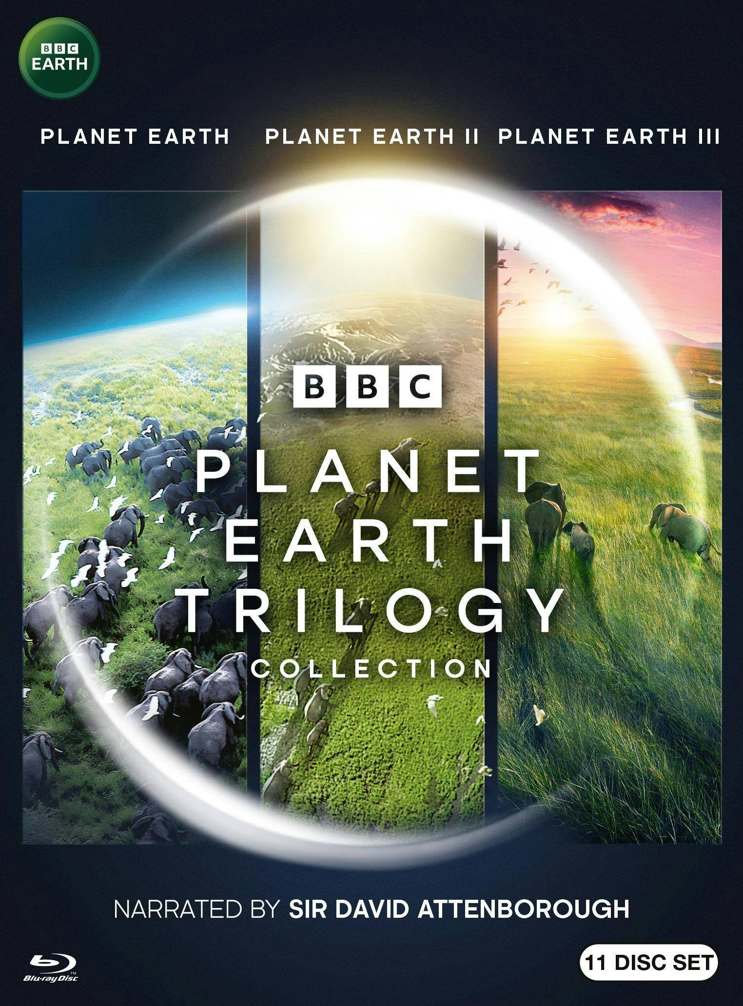 Front. Planet Earth Trilogy Collection [Blu-ray].
